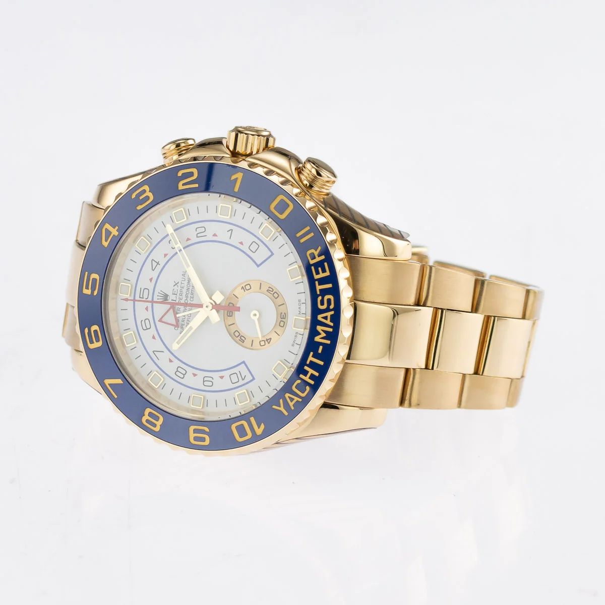 Regal Time — Rolex Yacht-Master II 18ct yellow gold 116688 full